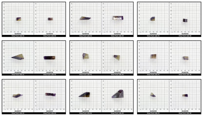 Ametrine Hydrothermal Synthetic Quartz - Lab Created Faceting Rough