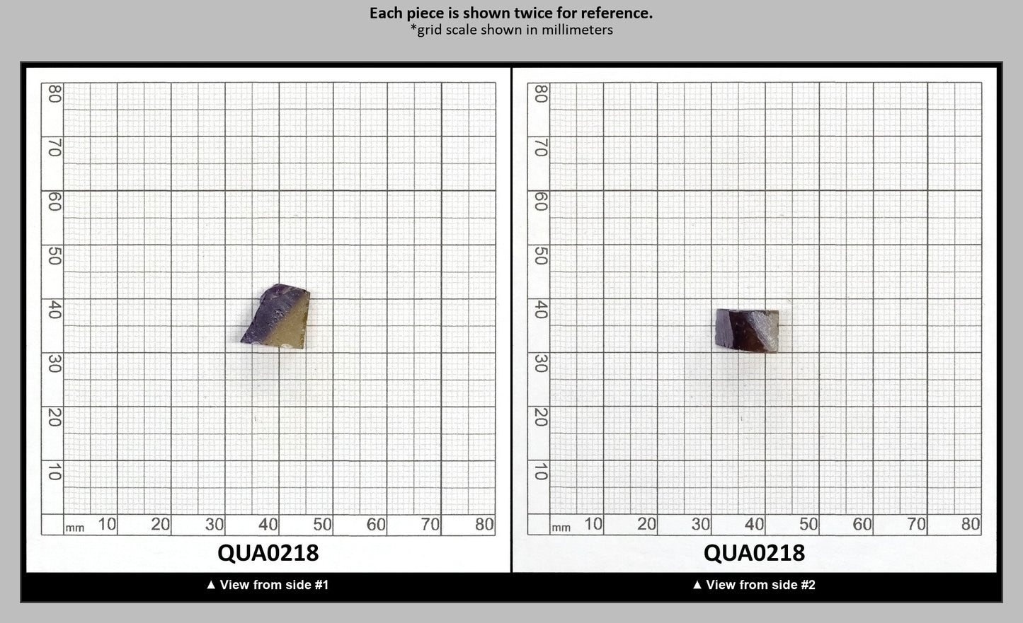 Ametrine Hydrothermal Synthetic Quartz - Lab Created Faceting Rough : QUA0218