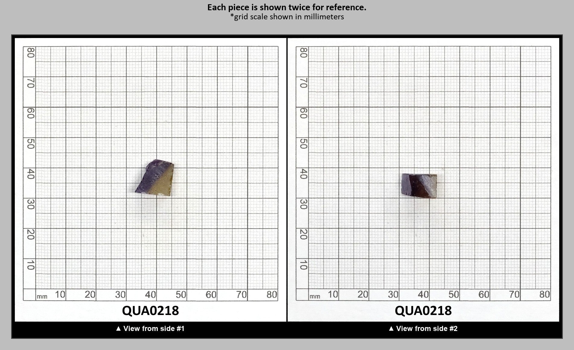Ametrine Hydrothermal Synthetic Quartz - Lab Created Faceting Rough : QUA0218