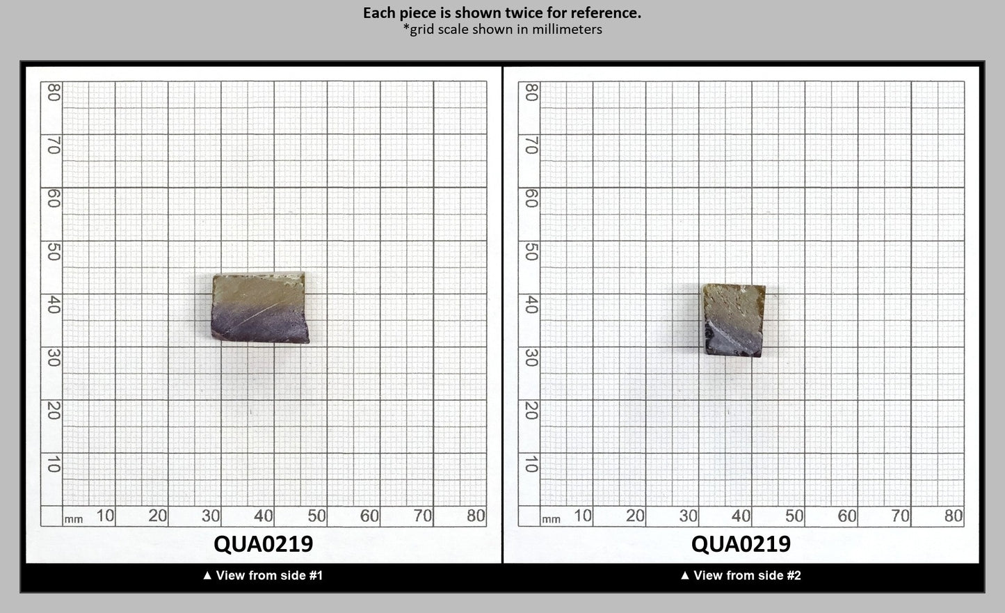 Ametrine Hydrothermal Synthetic Quartz - Lab Created Faceting Rough : QUA0219