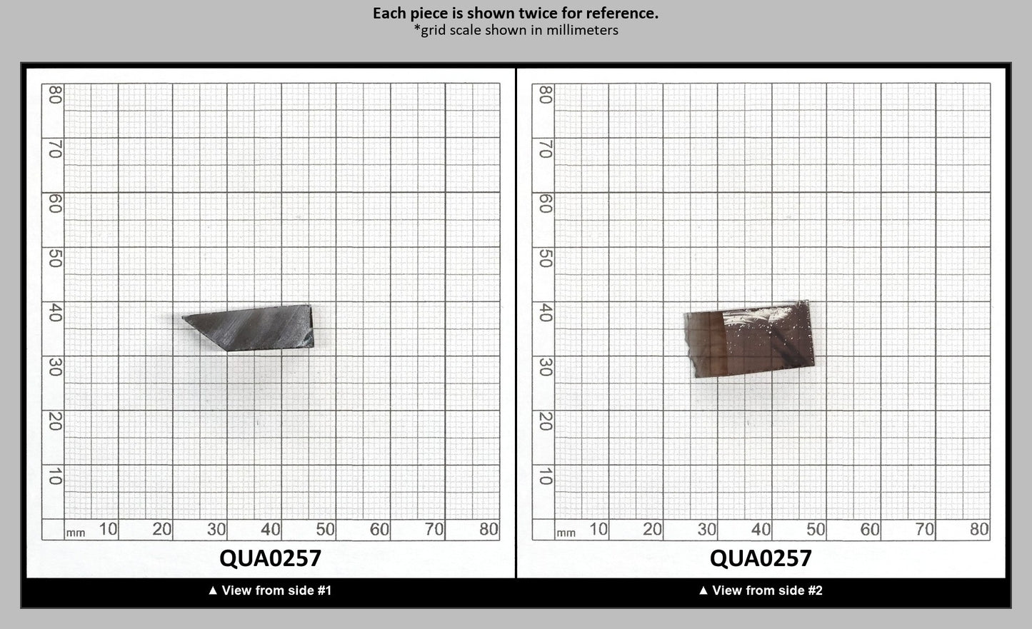 Light Smoky Hydrothermal Synthetic Quartz - Lab Created Faceting Rough : QUA0257