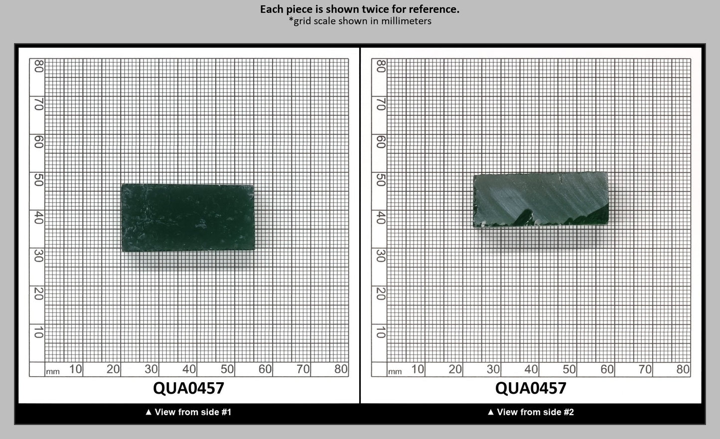 Green Hydrothermal Synthetic Quartz - Lab Created Faceting Rough : QUA0457
