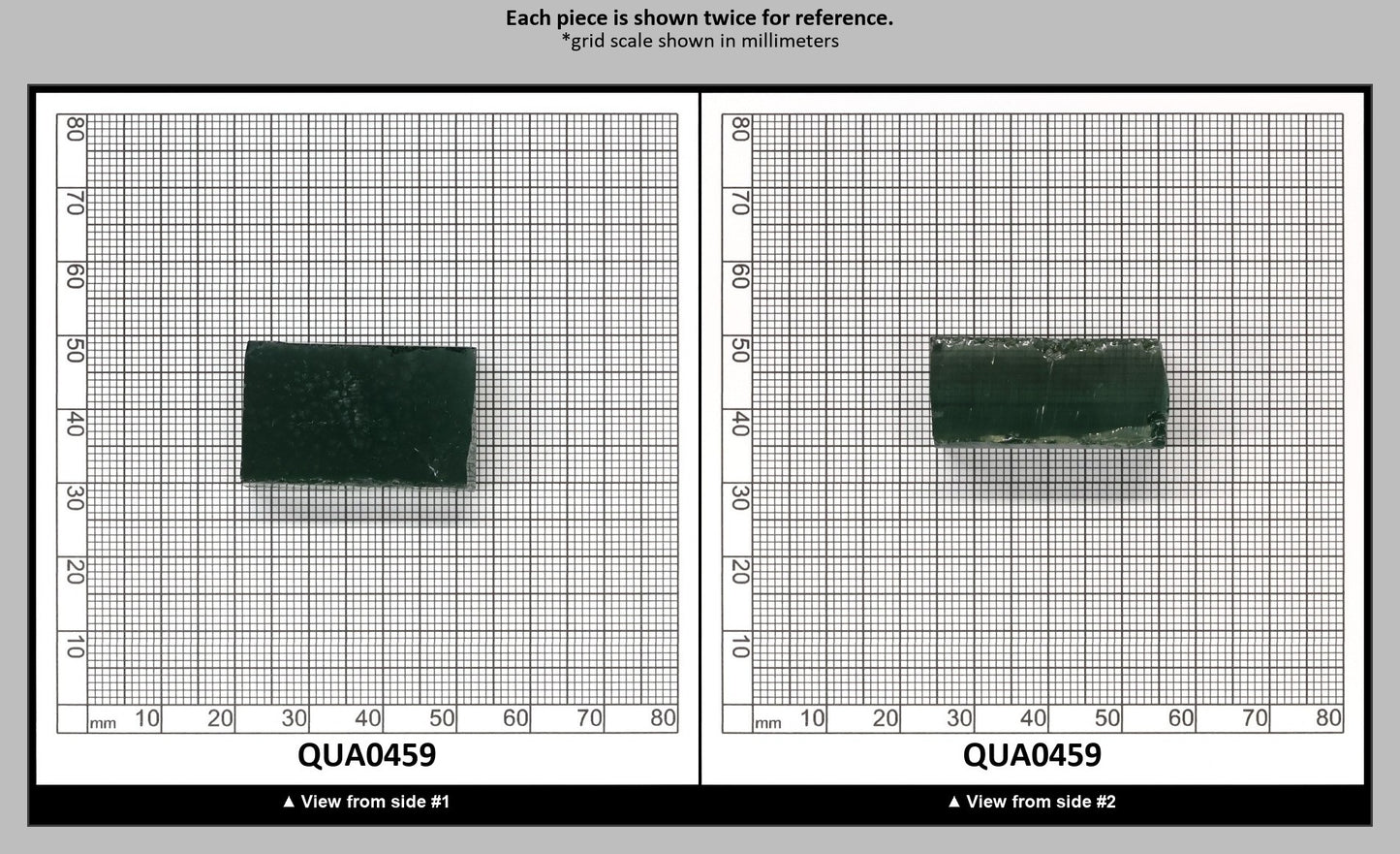 Green Hydrothermal Synthetic Quartz - Lab Created Faceting Rough : QUA0459