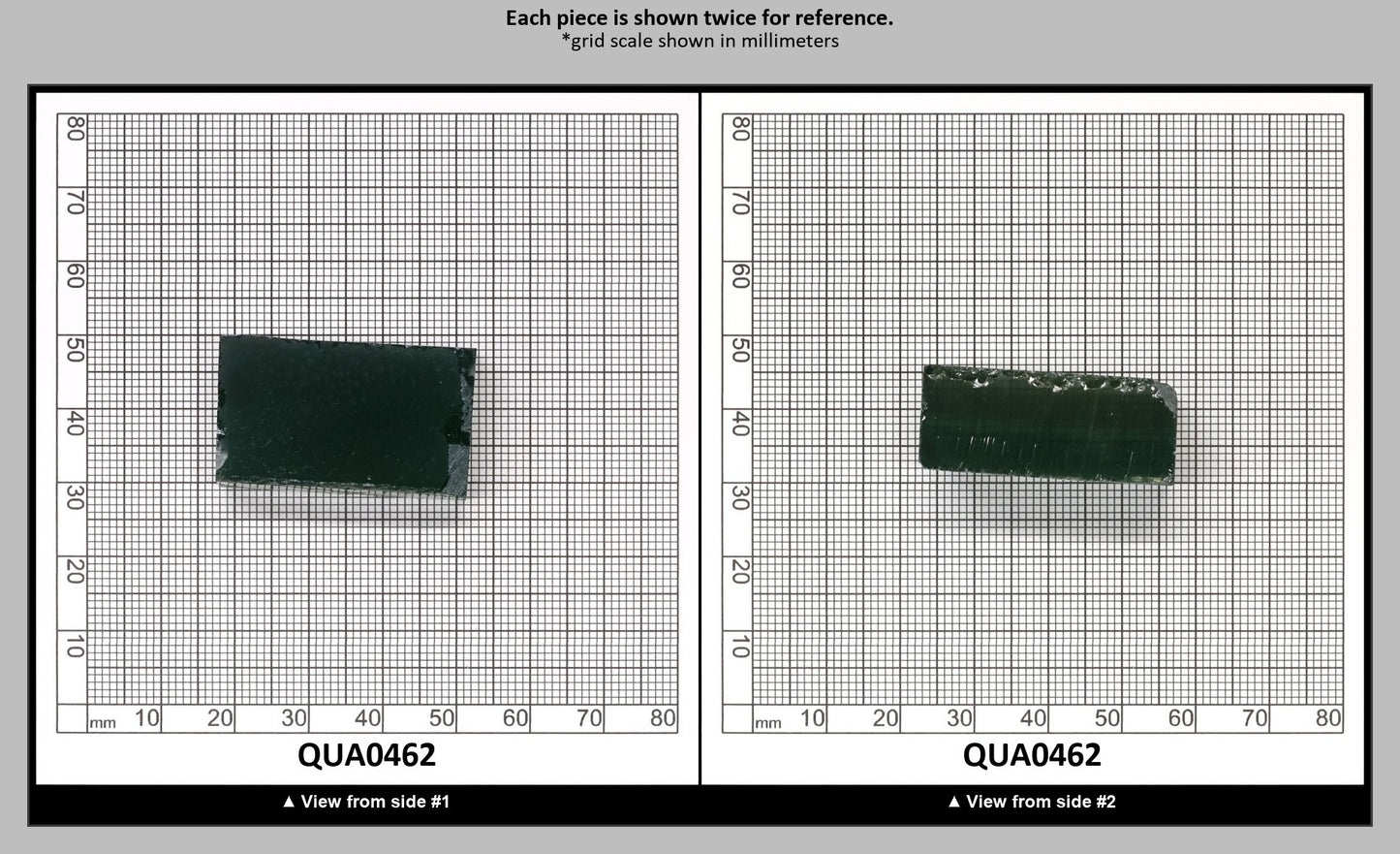 Green Hydrothermal Synthetic Quartz - Lab Created Faceting Rough : QUA0462