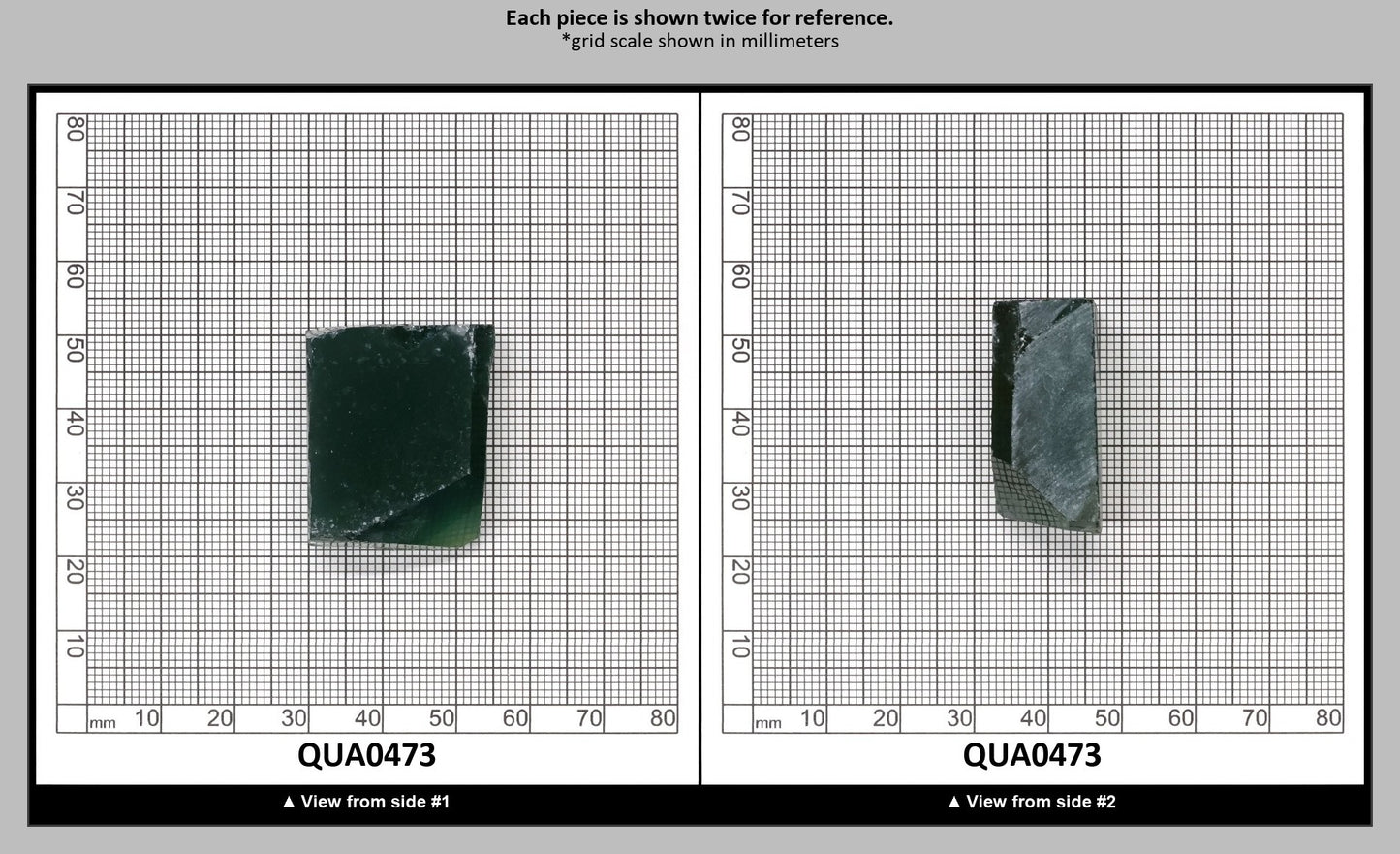 Green Hydrothermal Synthetic Quartz - Lab Created Faceting Rough : QUA0473
