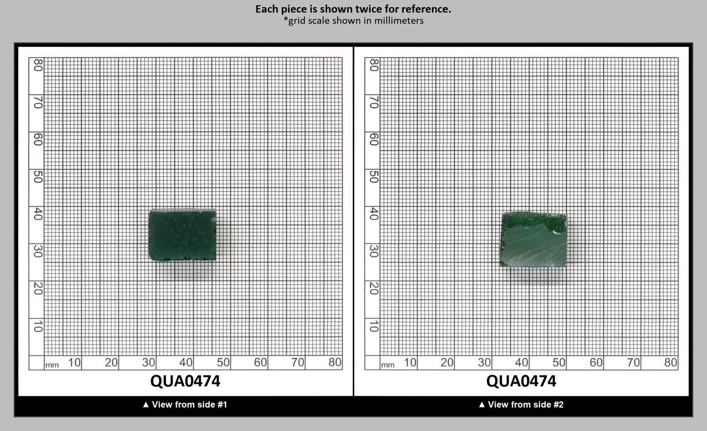 Green Hydrothermal Synthetic Quartz - Lab Created Faceting Rough : QUA0474
