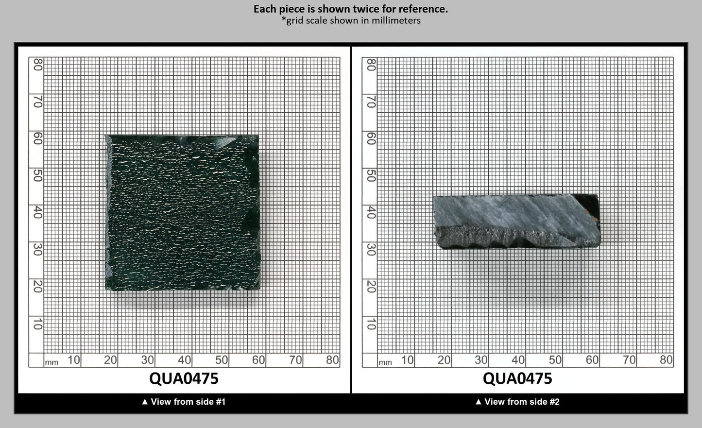 Green Hydrothermal Synthetic Quartz - Lab Created Faceting Rough : QUA0475