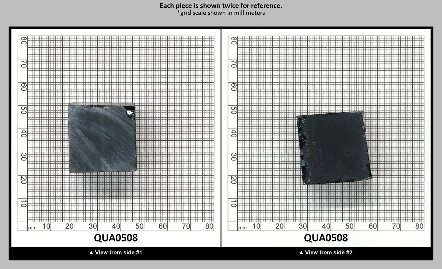 London Blue Hydrothermal Synthetic Quartz - Lab Created Faceting Rough : QUA0508