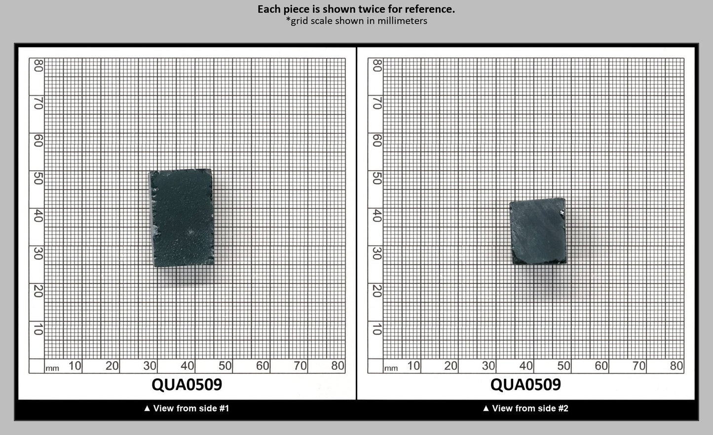 London Blue Hydrothermal Synthetic Quartz - Lab Created Faceting Rough : QUA0509