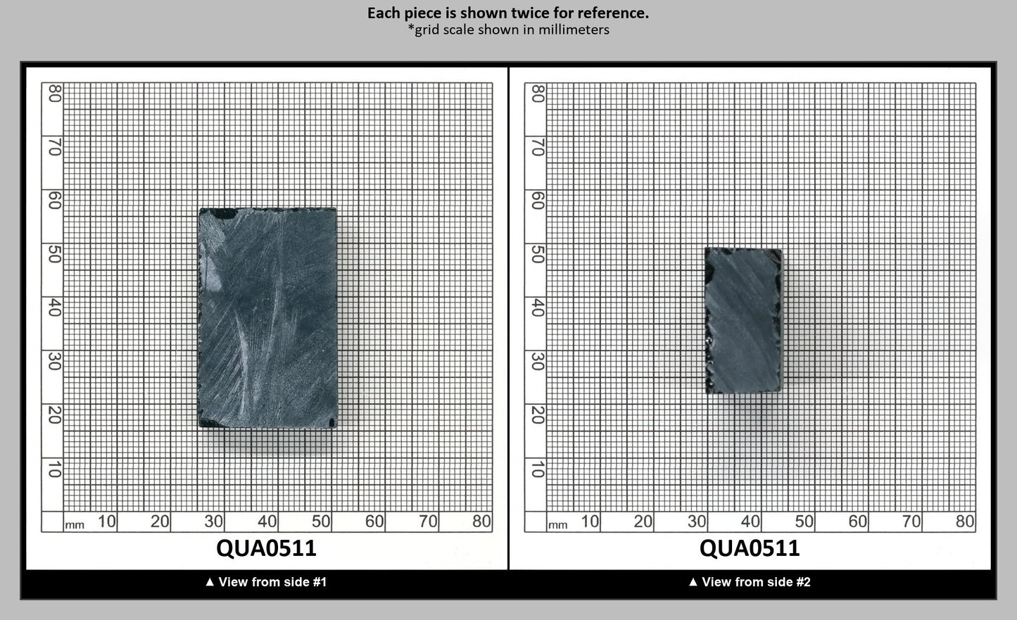 London Blue Hydrothermal Synthetic Quartz - Lab Created Faceting Rough : QUA0511