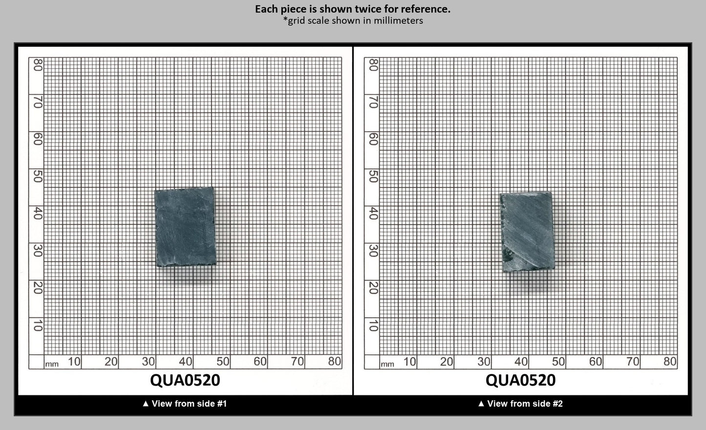 London Blue Hydrothermal Synthetic Quartz - Lab Created Faceting Rough : QUA0520