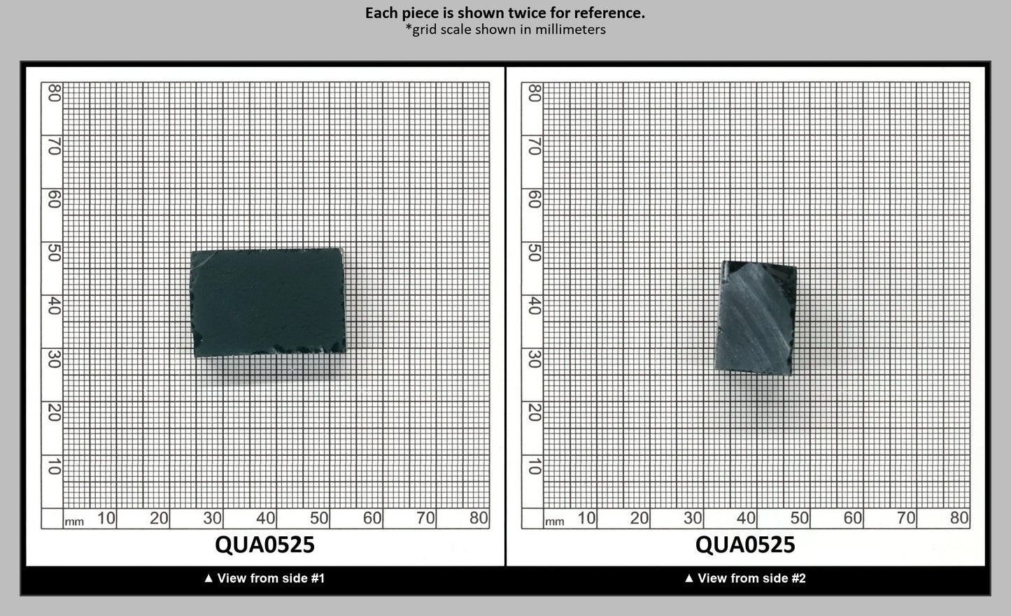London Blue Hydrothermal Synthetic Quartz - Lab Created Faceting Rough : QUA0525