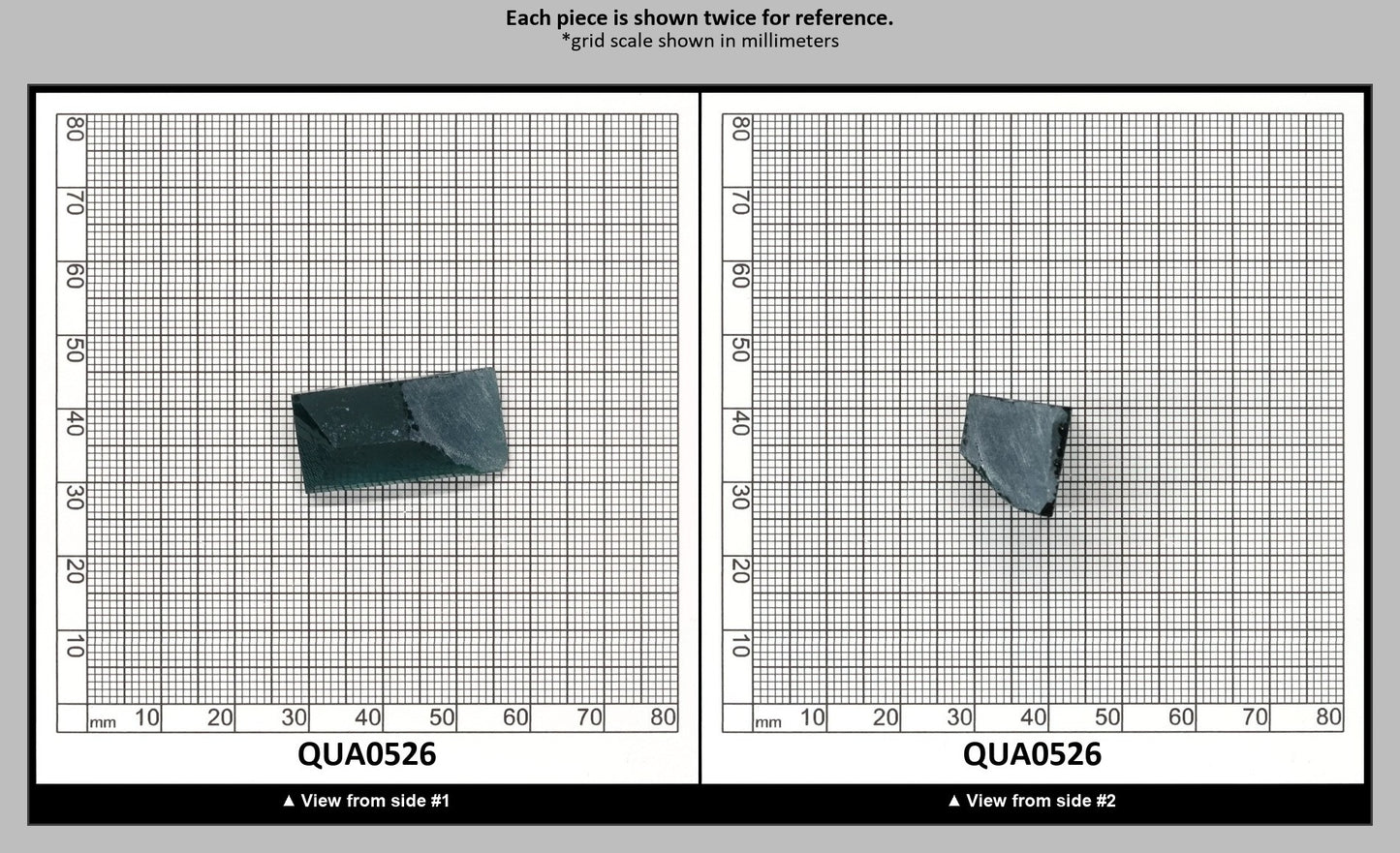 London Blue Hydrothermal Synthetic Quartz - Lab Created Faceting Rough : QUA0526
