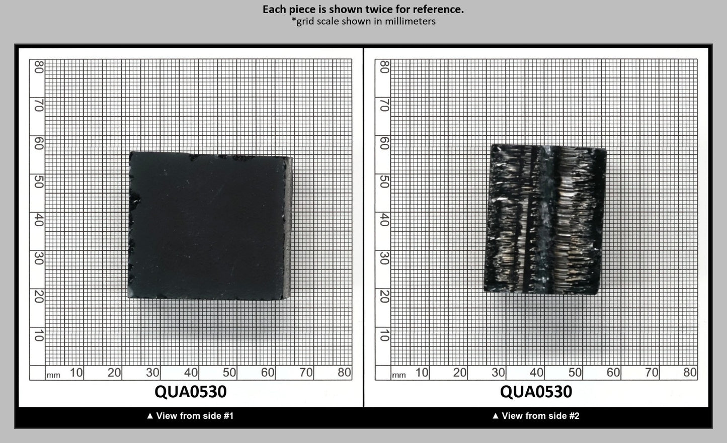 London Blue Hydrothermal Synthetic Quartz - Lab Created Faceting Rough : QUA0530