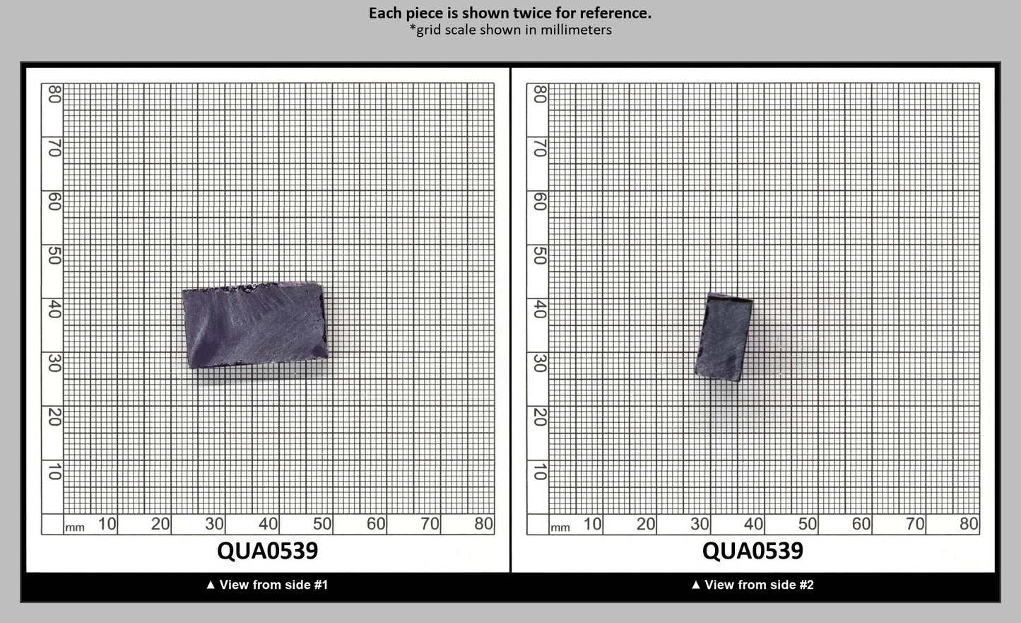 Amethyst Hydrothermal Synthetic Quartz - Lab Created Faceting Rough : QUA0539