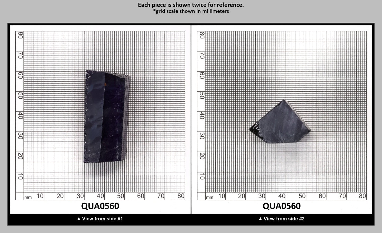 Amethyst Hydrothermal Synthetic Quartz - Lab Created Faceting Rough : QUA0560