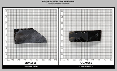 Light Smoky Hydrothermal Synthetic Quartz - Lab Created Faceting Rough : QUA0566