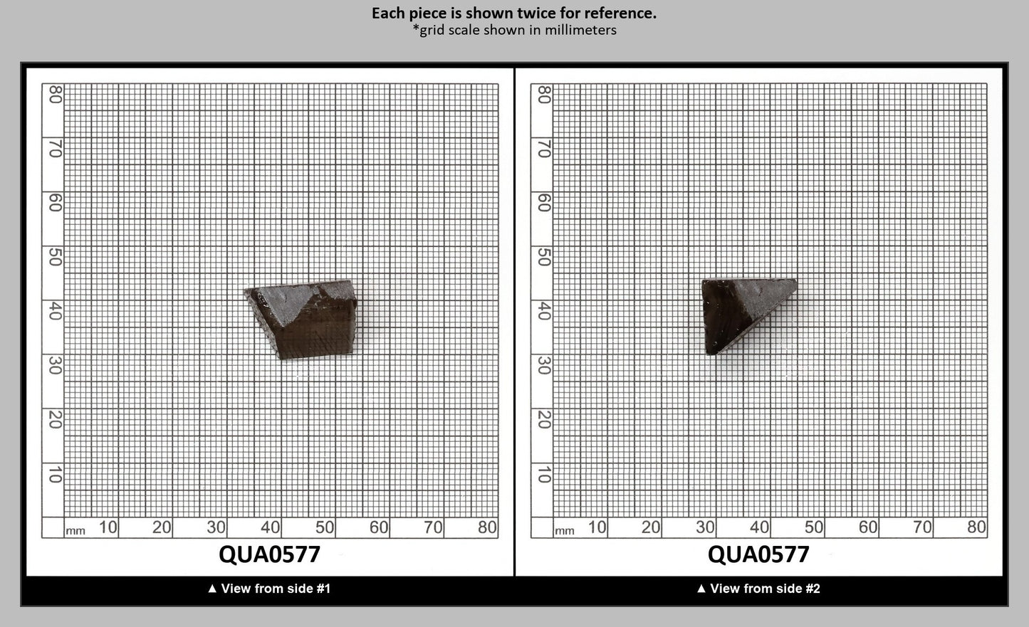 Light Smoky Hydrothermal Synthetic Quartz - Lab Created Faceting Rough : QUA0577