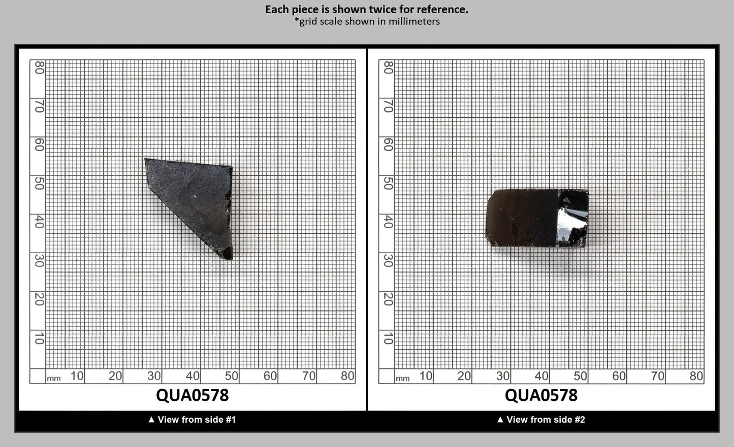 Light Smoky Hydrothermal Synthetic Quartz - Lab Created Faceting Rough : QUA0578