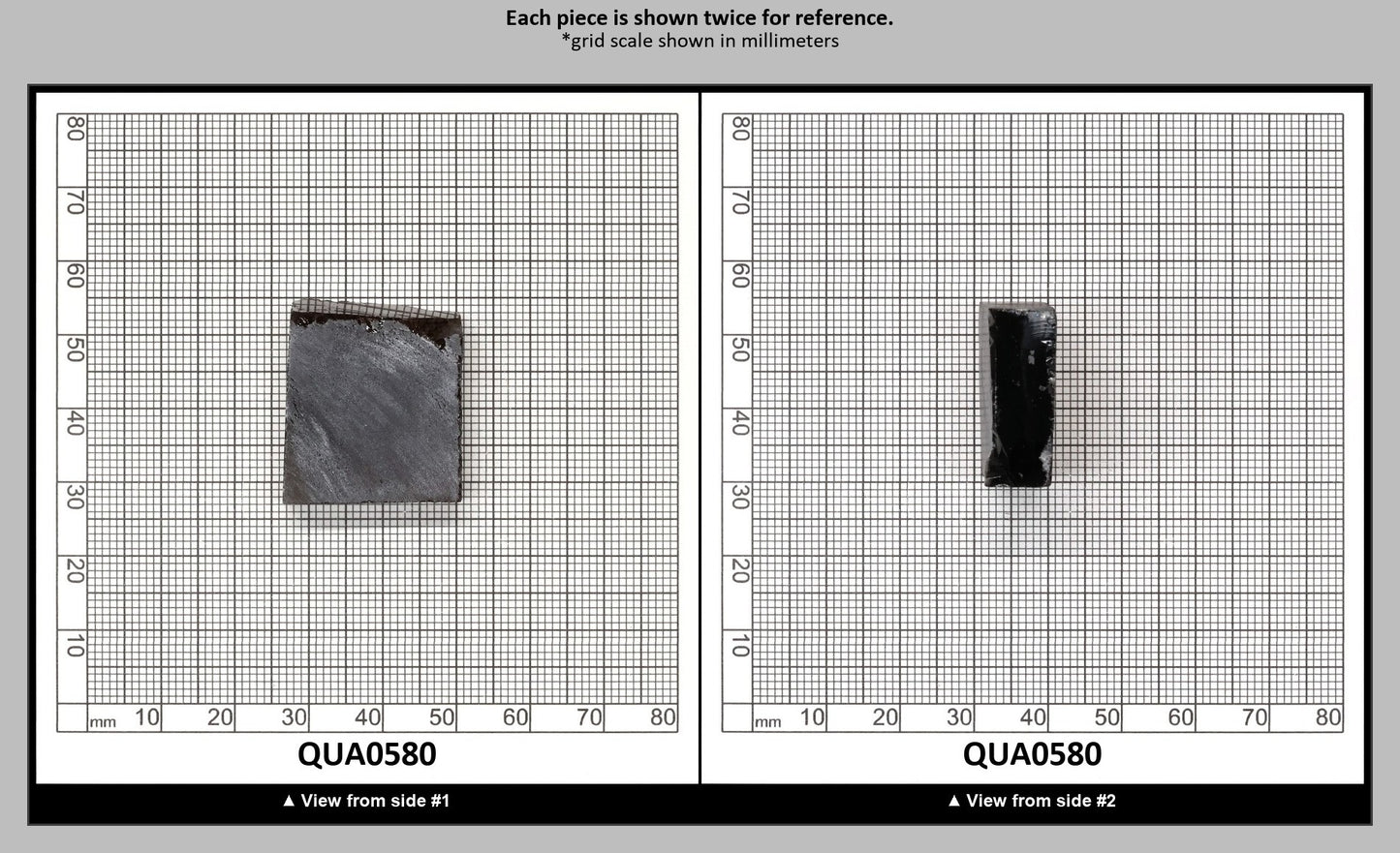 Light Smoky Hydrothermal Synthetic Quartz - Lab Created Faceting Rough : QUA0580