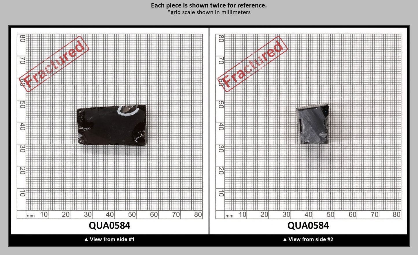 Light Smoky Hydrothermal Synthetic Quartz - Lab Created Faceting Rough : QUA0584