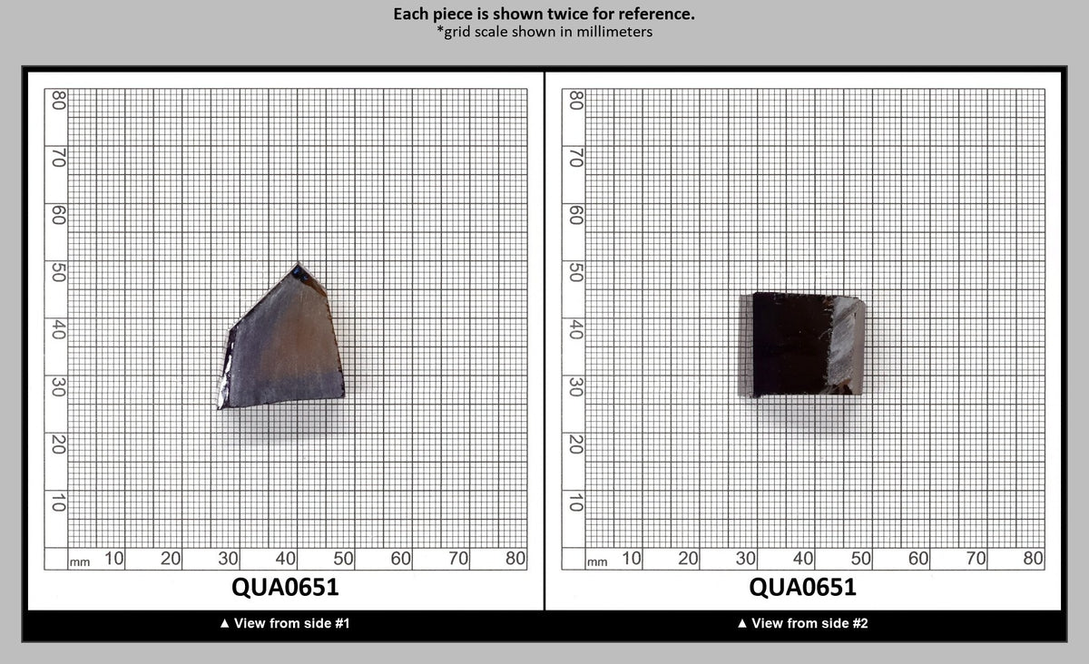 Ametrine Hydrothermal Synthetic Quartz - Lab Created Faceting Rough : QUA0651