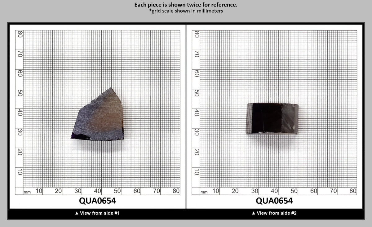 Ametrine Hydrothermal Synthetic Quartz - Lab Created Faceting Rough : QUA0654
