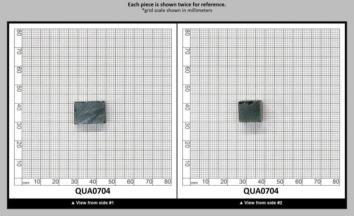 Dark Green Hydrothermal Synthetic Quartz - Lab Created Faceting Rough : QUA0704