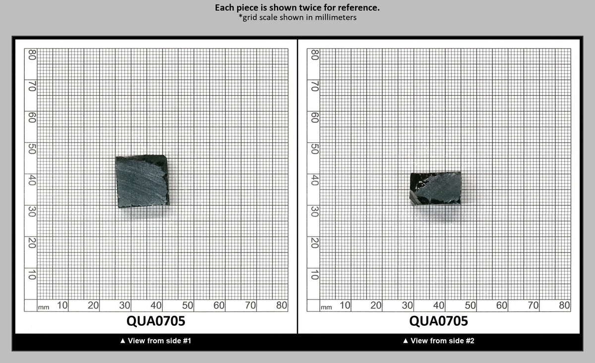 Dark Green Hydrothermal Synthetic Quartz - Lab Created Faceting Rough : QUA0705