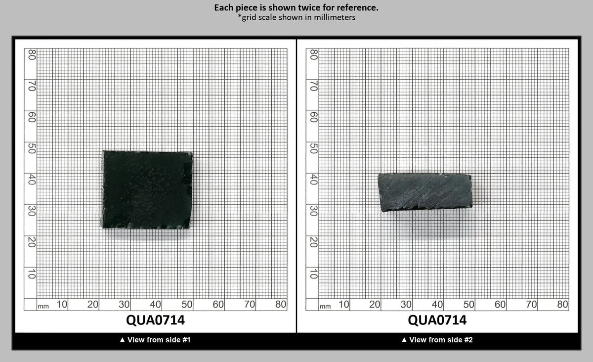 Dark Green Hydrothermal Synthetic Quartz - Lab Created Faceting Rough : QUA0714