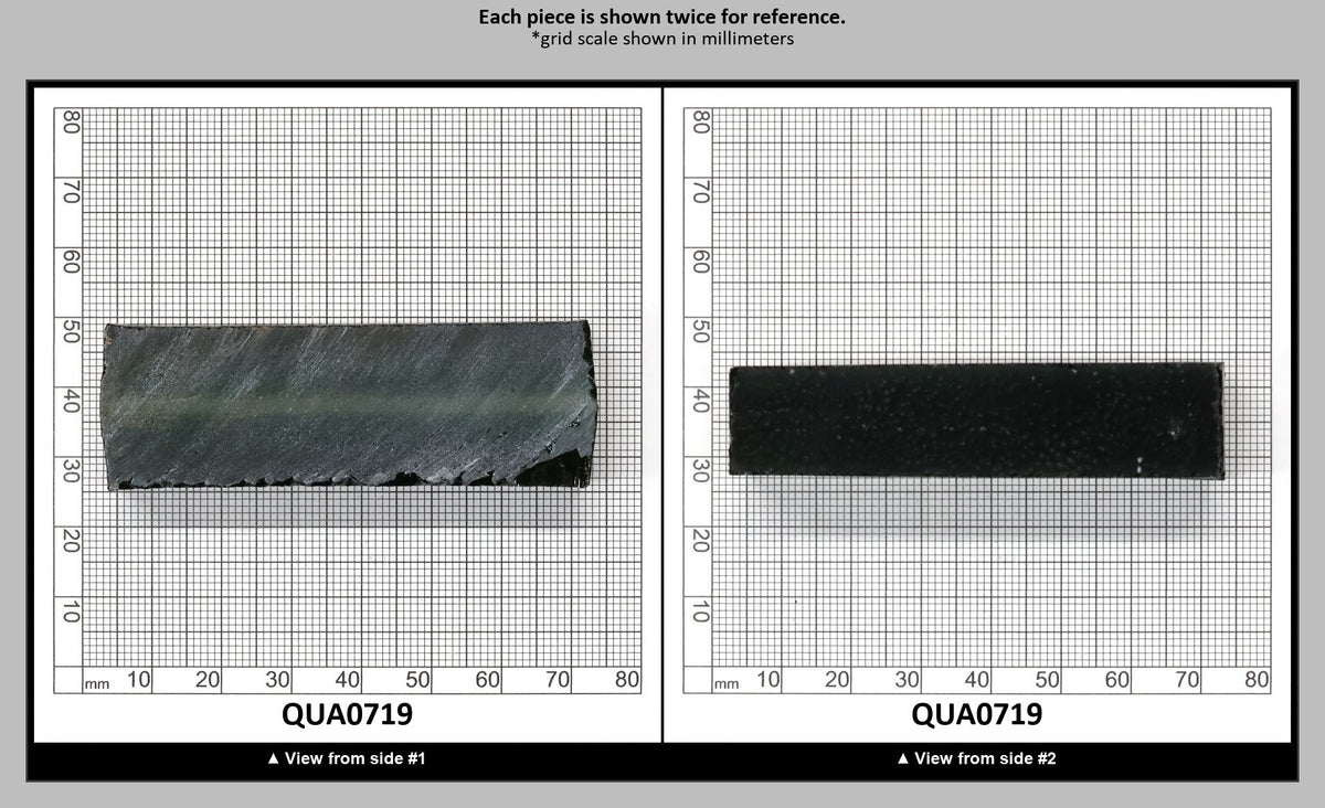 Dark Green Hydrothermal Synthetic Quartz - Lab Created Faceting Rough : QUA0719