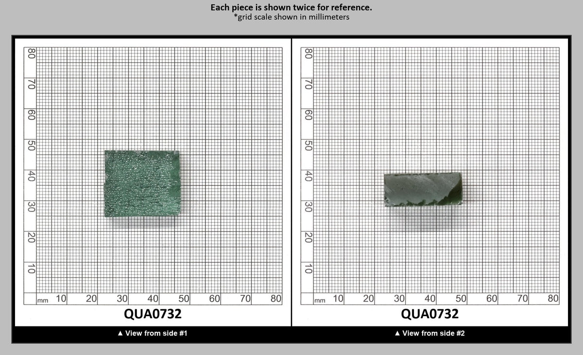Extra Light Green Hydrothermal Synthetic Quartz - Lab Created Faceting Rough : QUA0732
