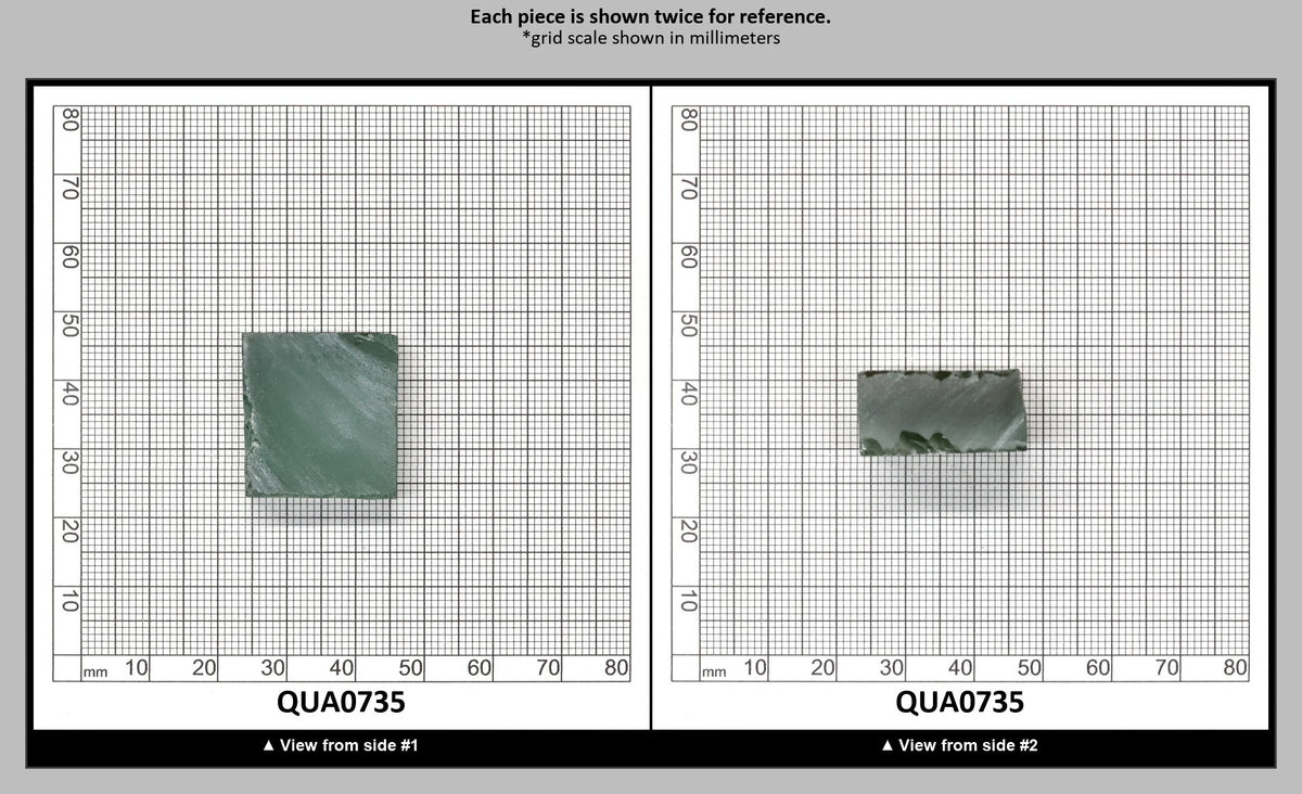 Extra Light Green Hydrothermal Synthetic Quartz - Lab Created Faceting Rough : QUA0735
