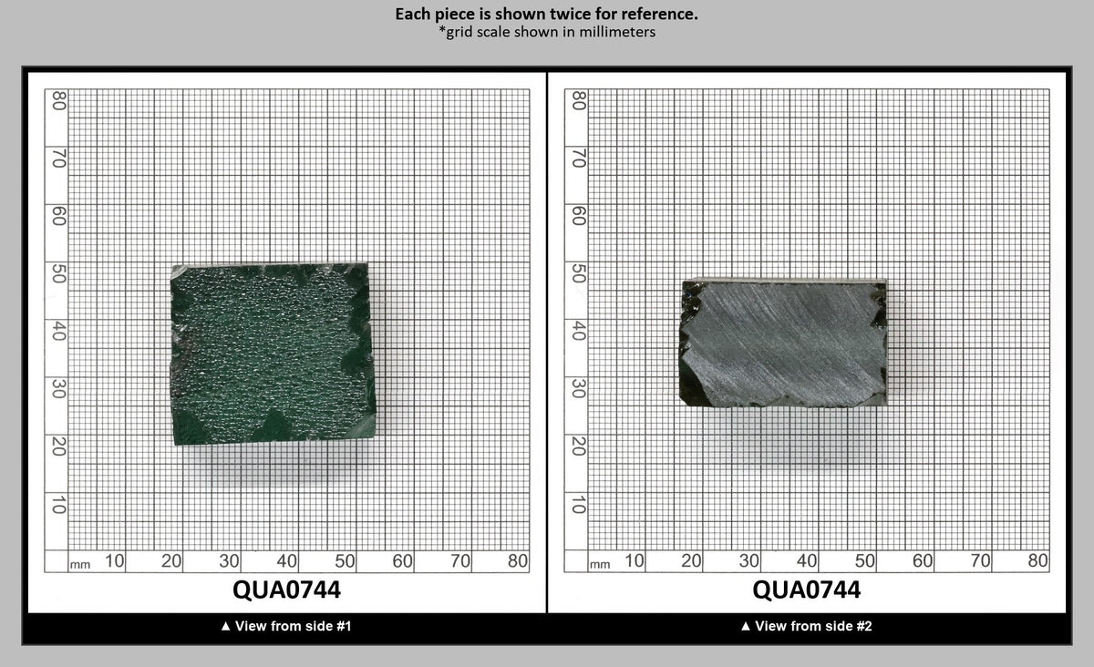 Extra Light Green Hydrothermal Synthetic Quartz - Lab Created Faceting Rough : QUA0744