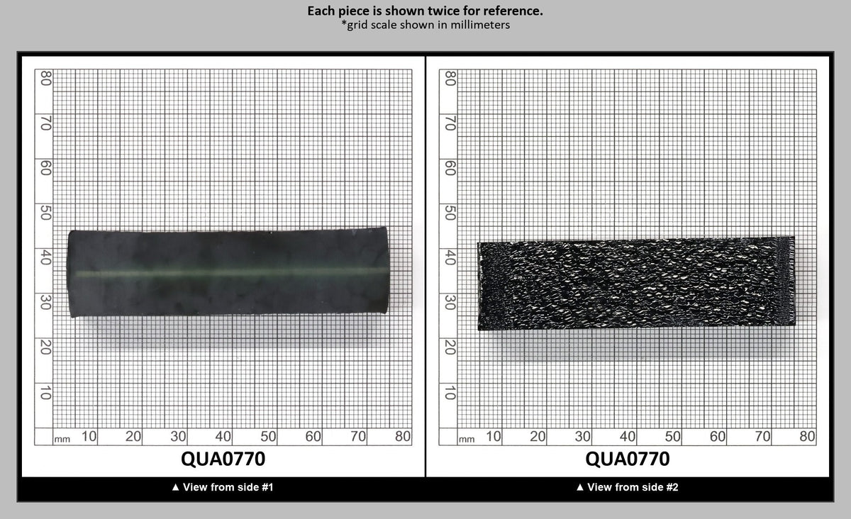 Emerald Green Hydrothermal Synthetic Quartz - Lab Created Faceting Rough : QUA0770