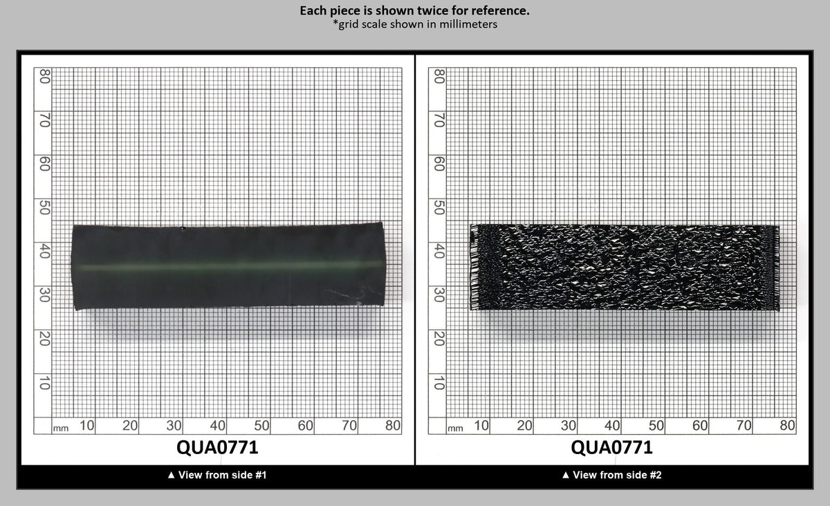Emerald Green Hydrothermal Synthetic Quartz - Lab Created Faceting Rough : QUA0771