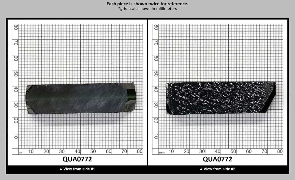 Emerald Green Hydrothermal Synthetic Quartz - Lab Created Faceting Rough : QUA0772