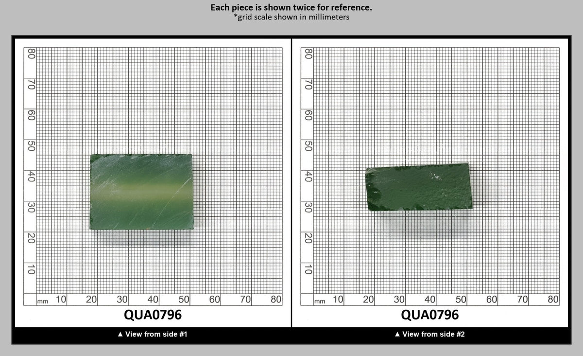 Light Yellow Green Hydrothermal Synthetic Quartz - Lab Created Faceting Rough : QUA0796
