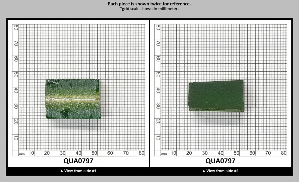 Light Yellow Green Hydrothermal Synthetic Quartz - Lab Created Faceting Rough : QUA0797