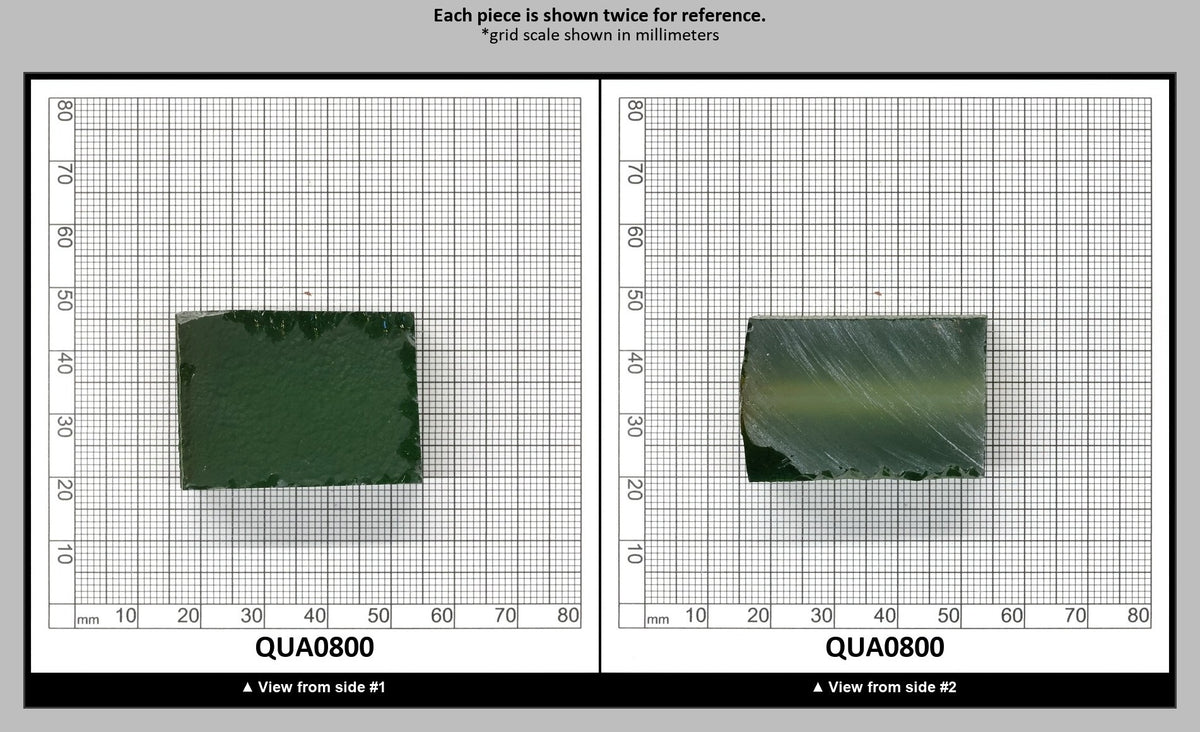Light Yellow Green Hydrothermal Synthetic Quartz - Lab Created Faceting Rough : QUA0800