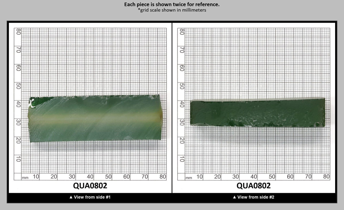 Light Yellow Green Hydrothermal Synthetic Quartz - Lab Created Faceting Rough : QUA0802