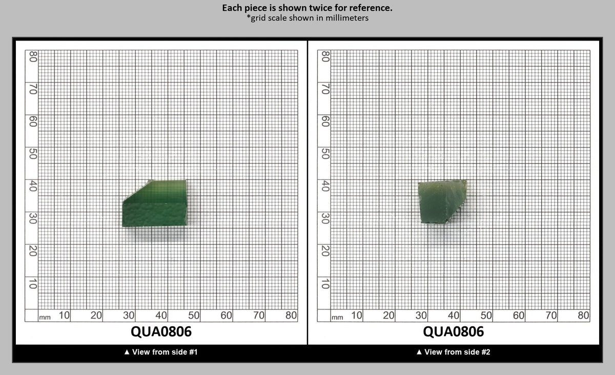 Yellow Green Hydrothermal Synthetic Quartz - Lab Created Faceting Rough : QUA0806
