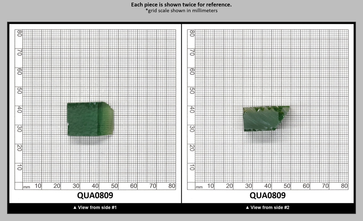 Yellow Green Hydrothermal Synthetic Quartz - Lab Created Faceting Rough : QUA0809