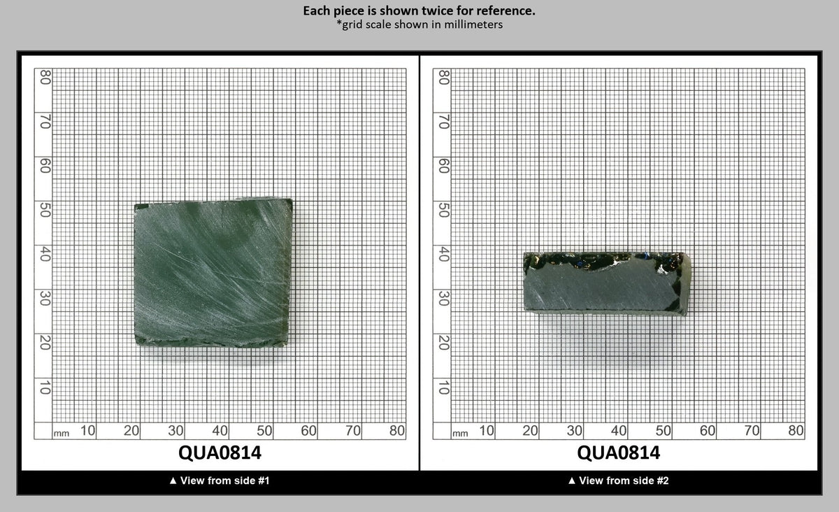 Yellow Green Hydrothermal Synthetic Quartz - Lab Created Faceting Rough : QUA0814