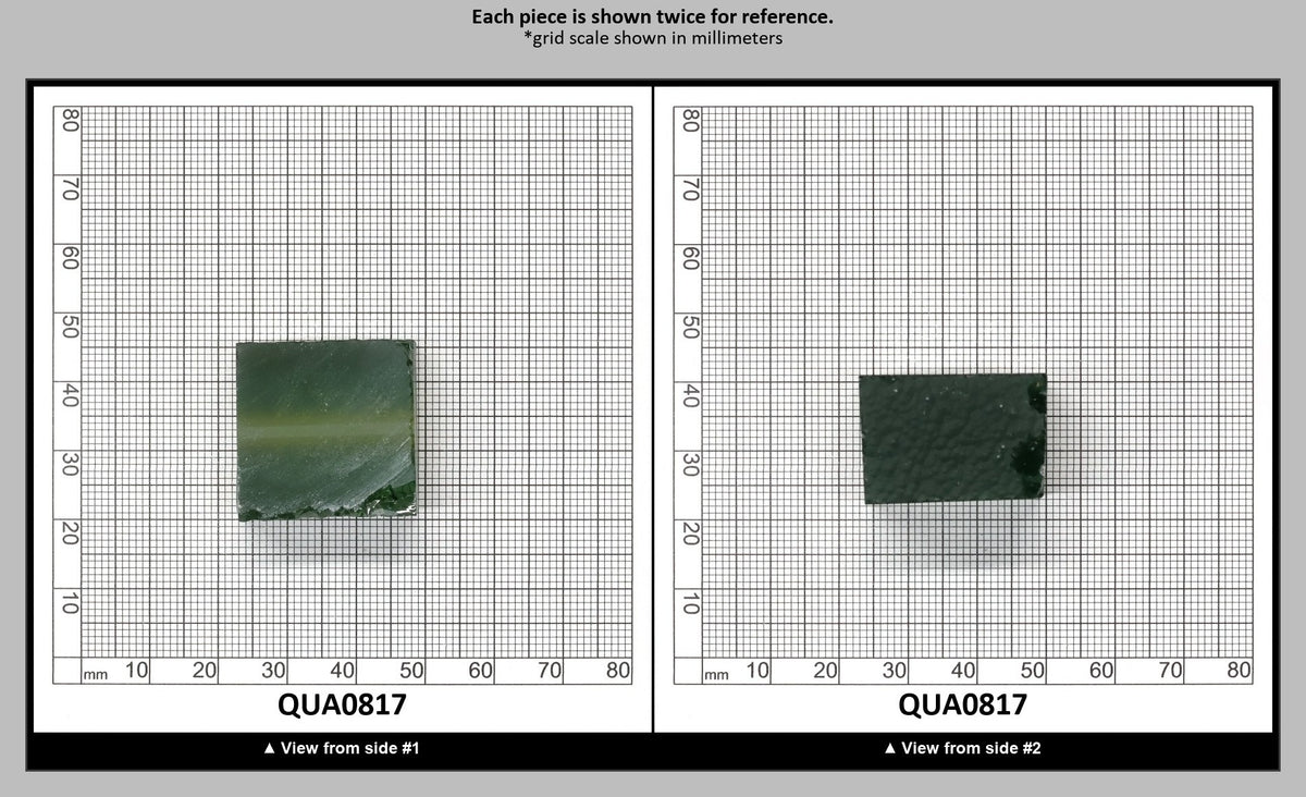 Yellow Green Hydrothermal Synthetic Quartz - Lab Created Faceting Rough : QUA0817
