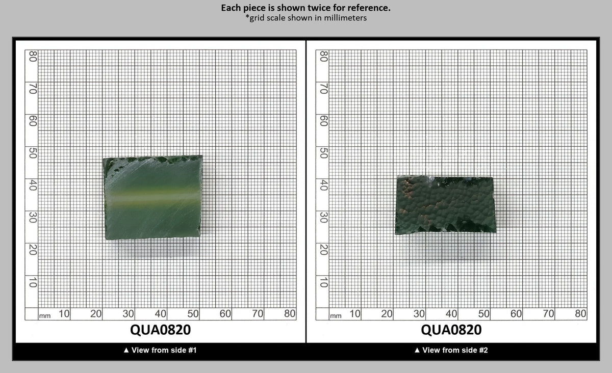 Yellow Green Hydrothermal Synthetic Quartz - Lab Created Faceting Rough : QUA0820