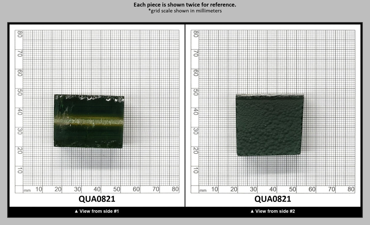 Yellow Green Hydrothermal Synthetic Quartz - Lab Created Faceting Rough : QUA0821