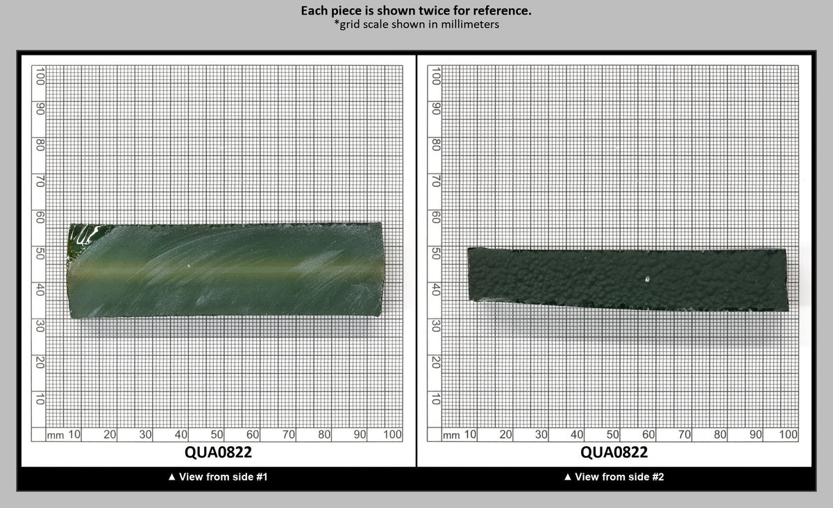 Yellow Green Hydrothermal Synthetic Quartz - Lab Created Faceting Rough : QUA0822