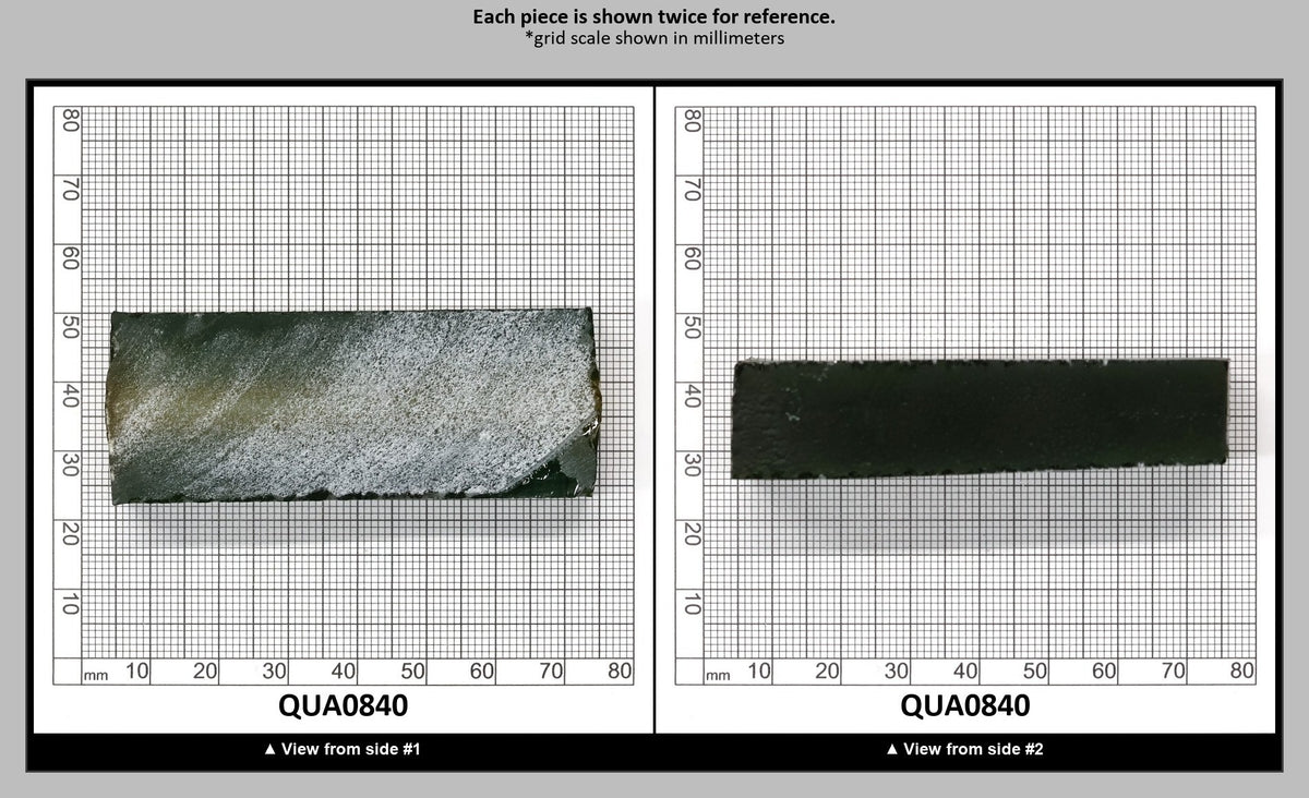 Olive Green Hydrothermal Synthetic Quartz - Lab Created Faceting Rough : QUA0840