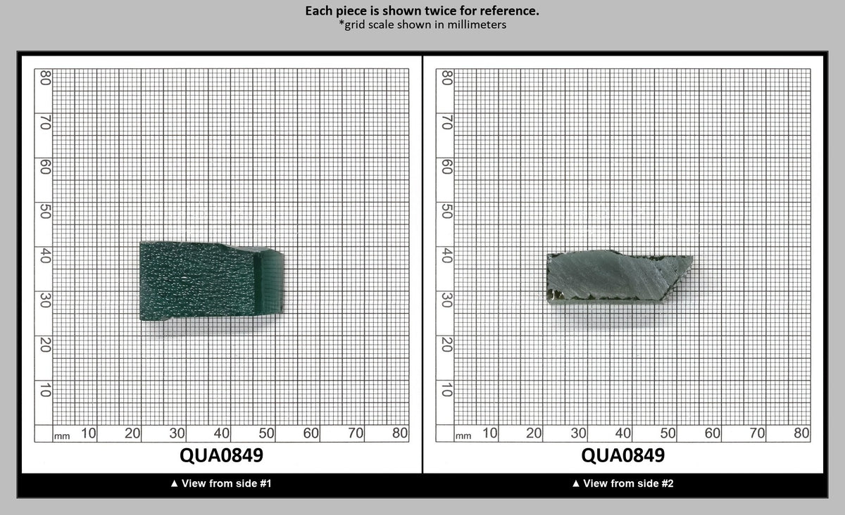 Light Green Hydrothermal Synthetic Quartz - Lab Created Faceting Rough : QUA0849